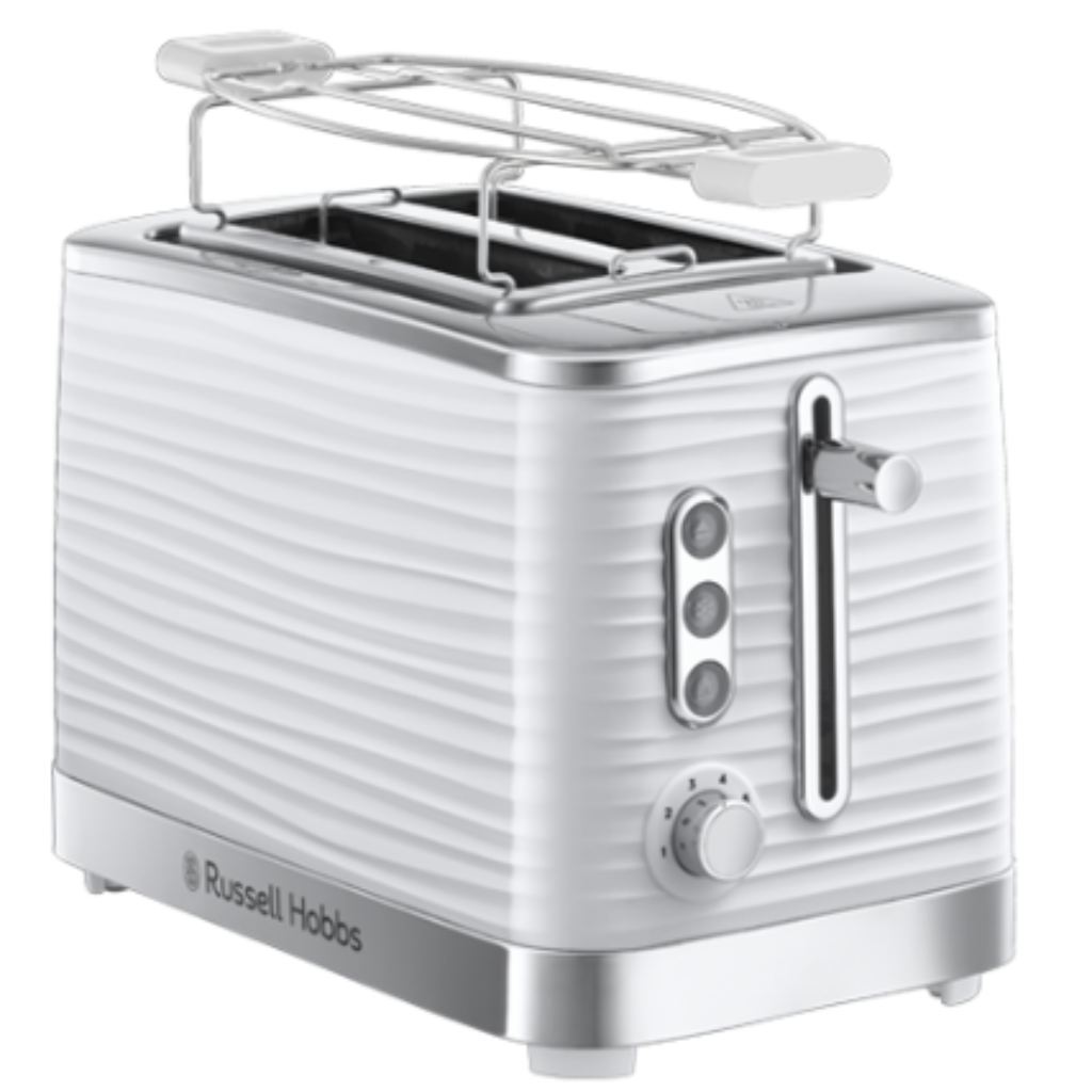 RUSSELL HOBBS Inspire Toaster - White