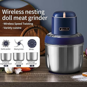 Deerma Wireless Nesting doll meat grinder JR08