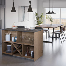 Load image into Gallery viewer, BARNA Bar Table With Shelving

