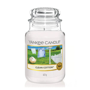 CLEAN COTTON Candle - Classic Jar