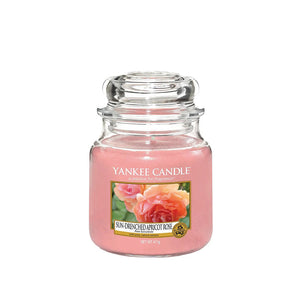 Sun Drenched Apricot/Rose Candle Jar