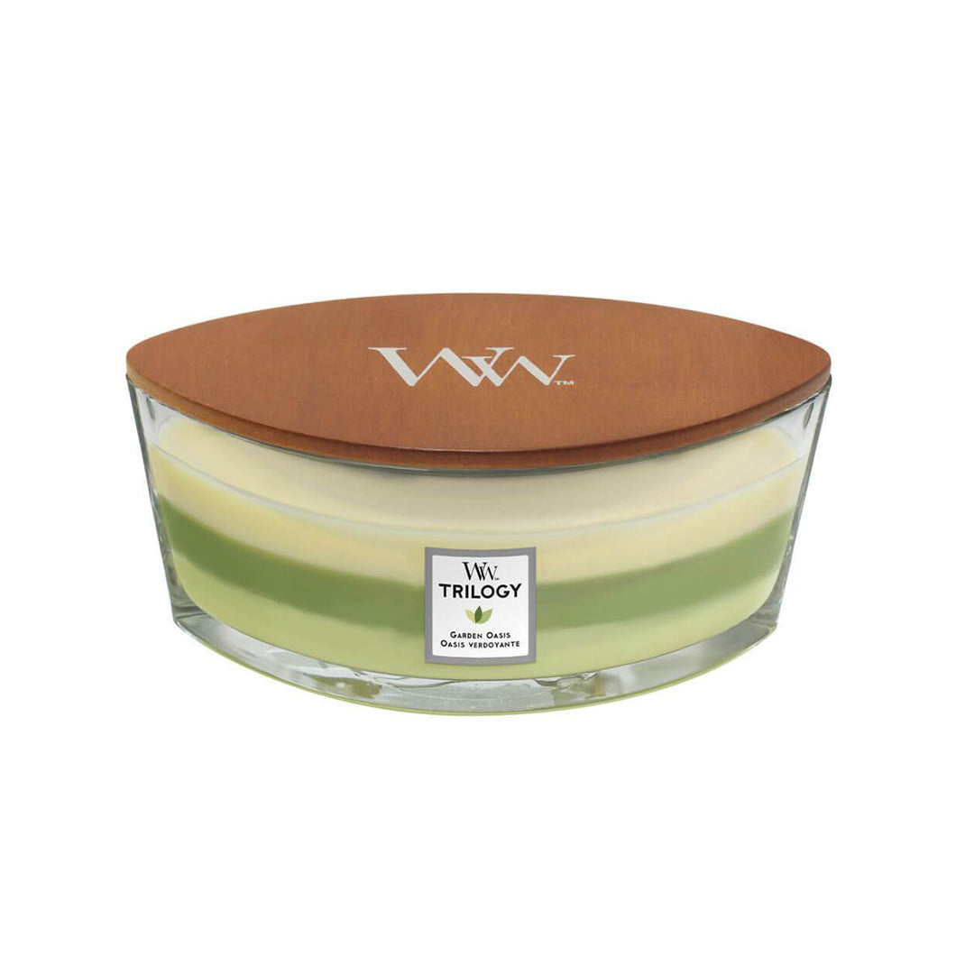 Candle Jar Trilogy- GREEN OASIS