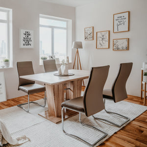 BREDA Extendable Dining Table - Urban Home