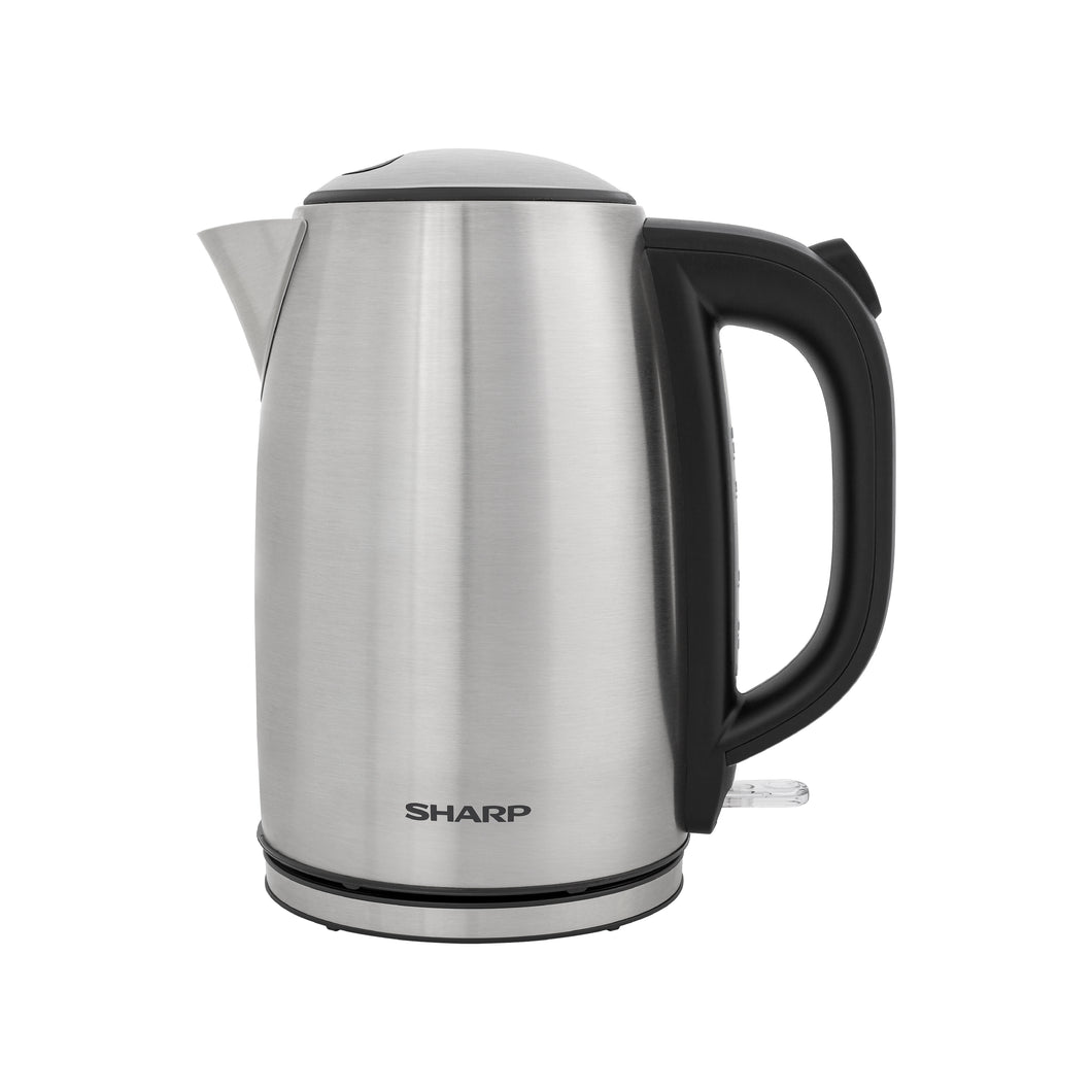 SHARP Cordless Stainless Steel Kettle - 1.7L