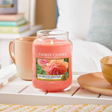 Load image into Gallery viewer, Sun Drenched Apricot/Rose Candle Jar
